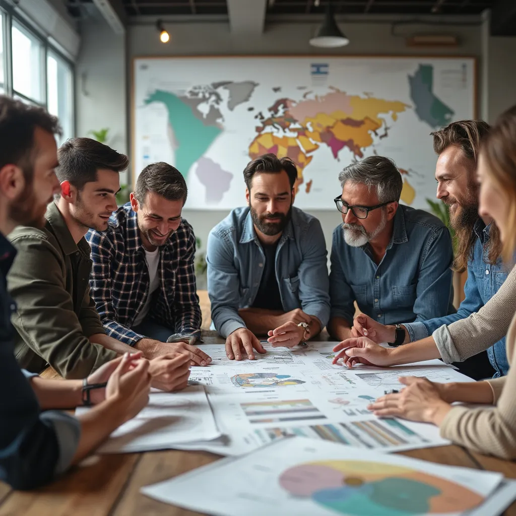 Equipo de EnergíaArg Inversiones discutiendo estrategias