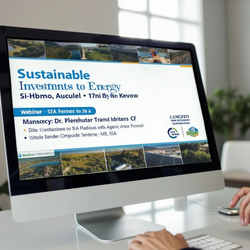Webinar Inversiones Sostenibles
